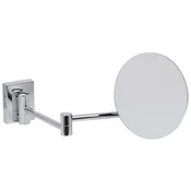 Casa Padrino luxury cosmetic mirror silver A� 15 x 38 x H. 17 cm - Adjustable cosmetic wall mirror - Bathroom vanity mirror - Bathroom accessories - Luxury quality - Made in Italy