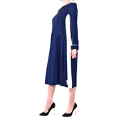 Modra midi obleka Twinset