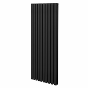 MONSTER Ovalni stebričasti radiator – 1600 mm x 600 mm – črn, (21569901)