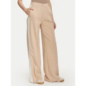 Guess Hlače iz tkanine V6YB26 K5139 Bež Relaxed Fit