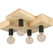 Eglo 43798 - Plafonsko svetlo HALKIN 4xE27/40W/230V