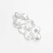 INF Ergonomsko prozorno silikonsko podlogo za miško za udobje in podporo White, (5000071679)