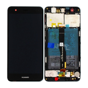 Huawei Nova - LCD zaslon + steklo na dotik + okvir + baterija (Black) - 02351CKD, 02350YRH Genuine Service Pack
