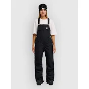 DC Valiant Bib ženske smučarske/snowboard hlače z naramnicami black