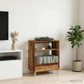vidaXL Stojalo za gramofon Hrastovina 71 x 39,5 x 83 cm Inženirski les