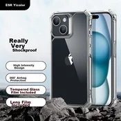ESR Maska za mobilni telefon iPhone 15, Providna