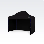 Reklamni šotori 2x3m - plus 3 stene - Črna