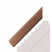 G21 Prehodni trak Cherry za WPC ploščice, 38,5 x 7,5 cm vogal (levo)