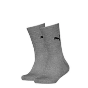 PUMA Kids Classic Socks 2 pack, Clothing, Drizzle Melange, 23-26