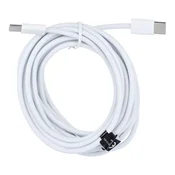 OEM USB-C–USB-C kabel PD QC3.0 3 A 30 W, 3 m, HD26, bel