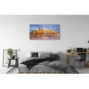 tulup.si Slika na akrilnem steklu Krakov krpo sunset 125x50 cm 4 obešalnika