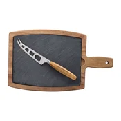 Tognana Drvena daska Starbamboo Guest & Gift, Sa ruckom i nožem, Braon
