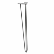 GTV Hairpin nogara za sto sa 3 šipke Arto h-406, Crna