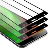 Cadorabo CADORABO Sony Xperia 10 PLUS - Zaščitna folija v transparentno s čarno - 3-pack Kaljeno steklo za zaščito zaslona s trdoto 9H in 3D dotikom, (20562942)