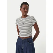Calvin Klein Jeans Majica LV047F833G Črna Slim Fit