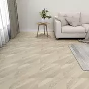 Vidaxl Deske za talne obloge Bež 5,11 m2 55 kos PVC