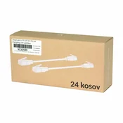 Ubiquiti UACC-Cable-Patch-EL-0.15M-W-24 omrežni kabel Cat6, 0.15m, bel