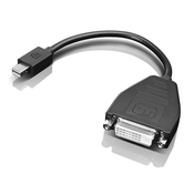 Lenovo 0B47090 prilagodnik za video kabel 0,2 m Mini-DisplayPort SL-DVI Crno