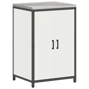 Vidaxl Shramba za kuhinjo HATTEM Bela 60 x 50 x 92 cm Jeklo