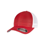 FLEXFIT 360 OMNIMESH 2TONE Cap Red/White