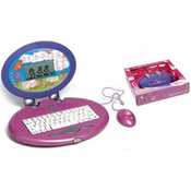 MEHANO računalnik Maxi Afna, modro-roza