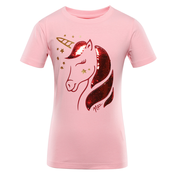 Childrens T-shirt nax NAX LORETO candy pink