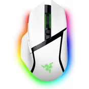 Razer Basilisk V3 Pro brezžična miška bele barve