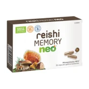 Reishi Memory Neo – kompleks z brahmijem, 30 kapsul