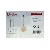 Lindby - Lestenec na vrvici MARIKE 1xE27/60W/230V