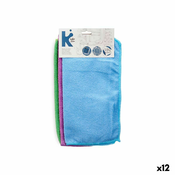 Set Krpa Crvena Zelena Vijolicasta 30 x 30 cm (12 kom.)