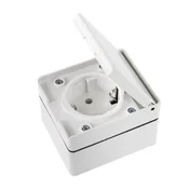 Priključnica dvopolna OG IP54 pvc ( 16632 )