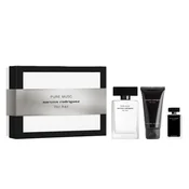 Narciso Rodriguez Set For Her Pure Musc Eau de Parfum 50ml con Lozione Corpo 50ml e Miniatura For Her Edt 7,5ml