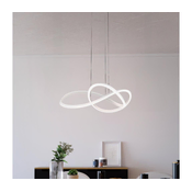Eglo 390528 - Zatemljiv LED lestenec na kablu RIAZA LED/40W/230V 2200-6500K, bela + daljinski upravljalnik