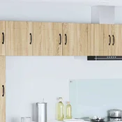 vidaXL Stenska kuhinjska omarica 2 pcs Sonoma hrast 40 x 31 x 40 cm