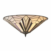 Endon 63935 - Tiffany ASTORIA stropna svetiljka, 2xE27/60W/230V, precnika 48 cm