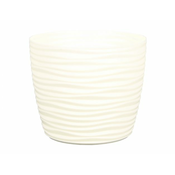 Pokrov za cvetlični lonček SAHARA PETIT plastika mat d11x9cm