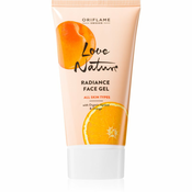 Oriflame Love Nature Organic Apricot & Orange vlažilni in posvetlitveni gel 50 ml