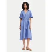 Marella Srajčna obleka Detto 2615221082 Modra Regular Fit
