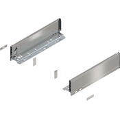 BLUM LEGRABOX pure stranica predala, višina M, NL 350, INOX (Anti-Fingerprint)