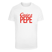Mens T-shirt Cacio Pepe white
