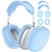 INF Silikonski ovitek za Apple AirPods Max, bel s črnimi pikami Blue, (5000286814)