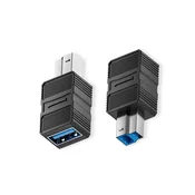 INF USB 3.0 B Moški na A Ženski Adapter - Visoka Hitrost Prenosa Podatkov, (5000291503)