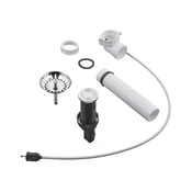 GROHE 40986SD0 - Odtokni komplet za kuhinjska pomivalna korita O 35 mm, nerjaveče jeklo