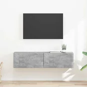 TV zidni ormar 2 pcs Beton 60 x 31 x 29,5 cm Konstruirano drvo