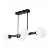 Luster na stalku ASTRO 4xG9/5W/230V crna