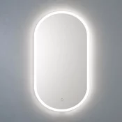 OGLEDALO OVALNO LOTUS 50x90cm LED 4000K, NA DOTIK, ZATEMNITEV | Topdom