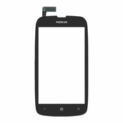 Nokia Lumia 610 - Steklo na dotik + okvir (Black)