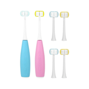 Zeko Family paket dveh električnih zobnih ščetk in dveh dodatnih nadomestnih glav