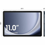 Samsung Galaxy Tab SM-X210 128 GB 27,9 cm (11) 8 GB Wi-Fi 5 (802.11ac) Android 13 Mornarsko plava