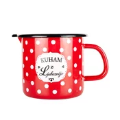 Alpeks Home ALPEKSHOME, KUHAM Z LJUBEZNIJO, LONEC ZA MLEKO S KLJUNOM, 13cm, 1.7 L, (22153194)